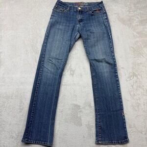 Coogi Jeans Women's 9/10 Blue Bootcut Embroidered Back Pockets Vintage Y2K Denim